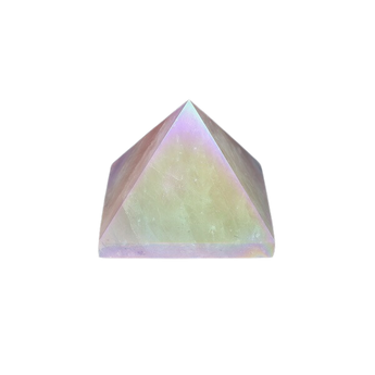 Rose Aura Quartz Pyramid (248g) – Self‑Love, Heart Healing & High‑Vibration Energy - Heavenly Crystals Online