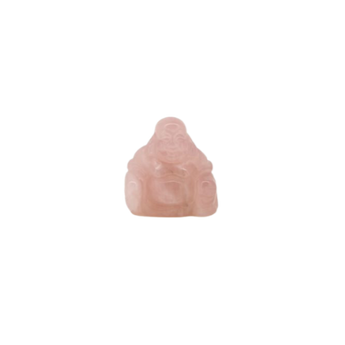 Rose Quartz Buddha - Heavenly Crystals Online