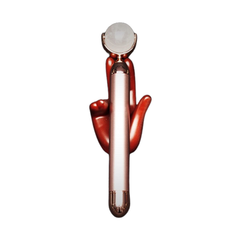 Rose Quartz Massaging Beauty Roller - Battery - Heavenly Crystals online