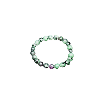 Ruby Zoisite Bracelet (8mm) Passion, Healing & Heart‑Root Alignment - Heavenly Crystals Online