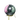 Ruby Zoisite Sphere with wooden stand - Heavenly Crystals Online