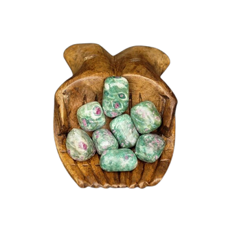 Ruby in Fuchsite Tumbled Stone – Heart Healing, Compassion & Emotional Strength - Heavenly Crystals Online