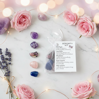 Serenity Crystal Kit – Tranquility, Soothing Energy & Mind‑Body Harmony - Heavenly Crystals Online