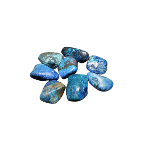 Shattuckite Tumbled Stone – Intuition, Psychic Insight & Throat Chakra Alignment - Heavenly Crystals Online