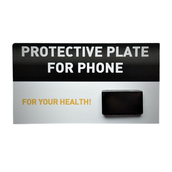 Shungite Protective Plate Genuine for Phone - Protection, Grounding & EMF Shielding - Heavenly Crystals Online