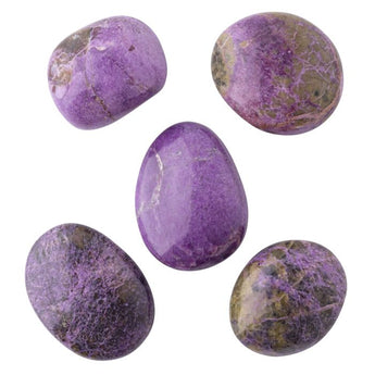 Stichtite Tumble Stone – Calming, Compassion & Emotional Healing - Heavenly Crystals Online