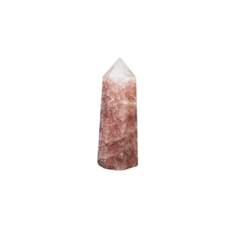 Strawberry Quartz Generator Point - Heavenly Crystals Online