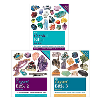 The Crystal Bible Set (Books 1–3) – Complete Crystal Reference Collection by Judy Hall - Heavenly Crystals Online