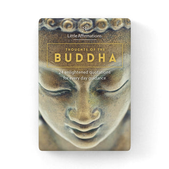 Thoughts of the Buddha Affirmation Cards – Mindfulness, Wisdom & Daily Inspiration - Heavenly Crystals Online