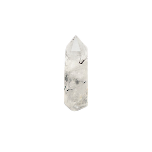 Tourmalinated Quartz Generator Point - Heavenly Crystals Online