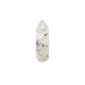 Tourmalinated Quartz Generator Point - Heavenly Crystals Online
