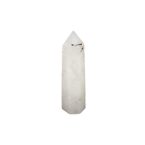 Tourmalinated Quartz Generator Point - Heavenly Crystals Online
