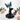 Trolleite Quartz and Fluorite Butterfly & Cat Figurine Stand – Crystal Display Holder & Whimsical Decor - Heavenly Crystals Online