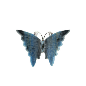 Trolleite Quartz with Lazulite Butterfly - Heavenly Crystals Online