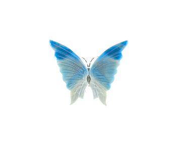 Trolleite Quartz with Lazulite Butterfly - Heavenly Crystals Online