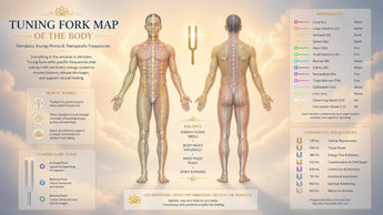 Tuning Fork Map of the Body - Heavenly Crystals Online