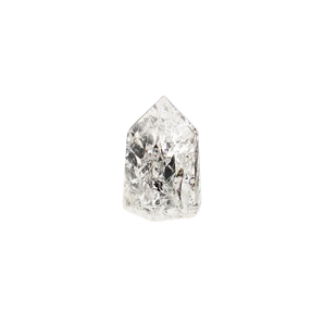Clear Quartz Fire and Ice Generator Point - 68 grams