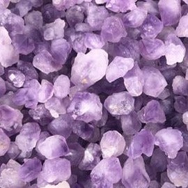 Amethyst Crystal Chips (100g) in Organza Bag – Calm, Protection & Spiritual Clarity - Heavenly Crystals Online