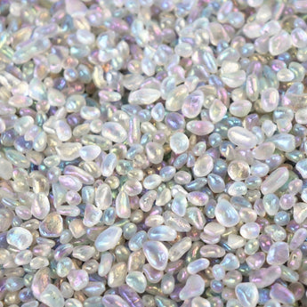 Angel Aura Quartz Chips (100g) Pouch for Angelic Connection High Vibes - Heavenly Crystals Online