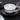 Fortune Telling Ceramic Teacup & Black Saucer Set – Tea Leaf Reading & Divination - Heavenly Crystals Online