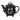 Witches Brew Ceramic Tea Set – 4 Mugs + Teapot in Gift Box - Heavenly Crystals Online