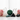 Malachite, clear quartz, shungite, amazonite and obsidian crystals on white marble with soft pink roses — healing crystals for somatic pain support by Heavenly Crystals Online