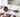 Purple-and-white Chevron Amethyst palm stone and tumbles beside an open journal on white marble, framed by soft pink roses.