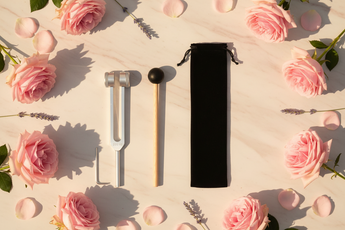 256Hz Weighted Tuning Fork | Middle C | Grounding & Clarity - Heavenly Crystals Online