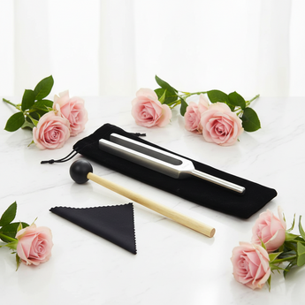 384Hz Weighted Tuning Fork – Deep Body Healing, Grounding & Pain Relief - Heavenly Crystals Online