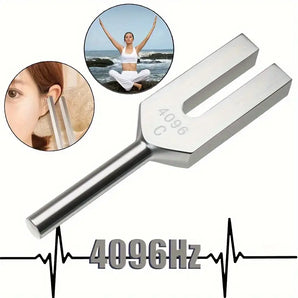 4096 Hz Aluminum Tuning Fork Crystal Tuning