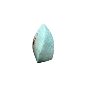 Amazonite Flame (165g) Calming Crystal Natural Gemstone Carving - Heavenly Crystals Online