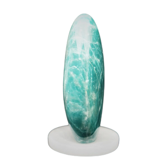 Amazonite Freeform (732g) – Calming Crystal & Natural Gemstone Sculpture - Heavenly Crystals Online