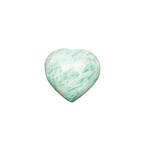 Amazonite Heart (182g) – Peace, Harmony & Heart–Mind Alignment - Heavenly Crystals Online