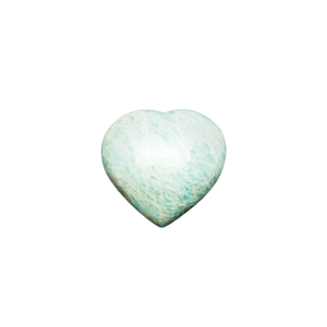 Amazonite Heart (182g) – Peace, Harmony & Heart–Mind Alignment - Heavenly Crystals Online