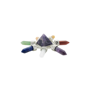 Amethyst Chakra Crystal Energy Generator – Healing, Balance & Spiritual Alignment - Heavenly Crystals Online