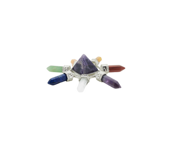 Amethyst Chakra Crystal Energy Generator – Healing, Balance & Spiritual Alignment - Heavenly Crystals Online
