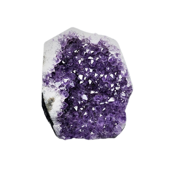 Amethyst Cluster Cut Base (2.140kg) Calm, Intuition & Spiritual Clarity - Heavenly Crystals Online