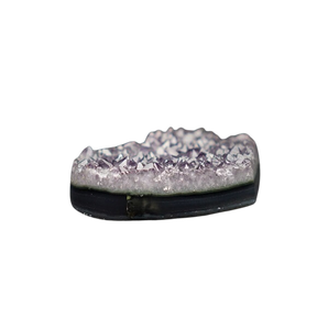 Amethyst Geode Heart 279g with Stand - Love & Emotional Healing Crystal - Heavenly Crystals Online