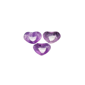 Amethyst Heart Crystal (30g) Love & Spiritual Growth - Heavenly Crystals Online