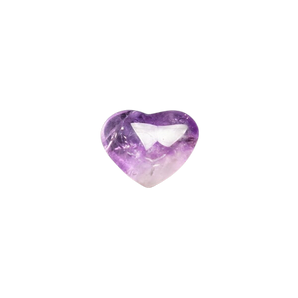 Amethyst Heart Crystal (49g) Love & Spiritual Growth - Heavenly Crystals Online