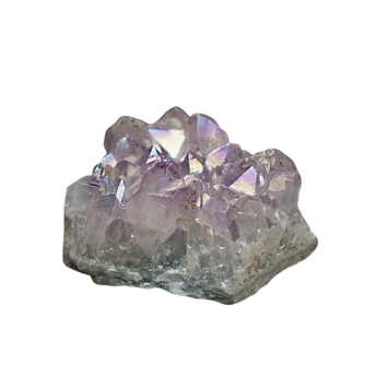 Angel Aura Amethyst Cluster (201g) – High‑Vibe Crystal for Intuition, Lightwork & Spiritual Clarity - Heavenly Crystals Online
