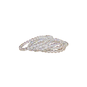 Angel Aura Quartz Bracelet – Clarity, Light Energy & Spiritual Uplift - Heavenly Crystals Online