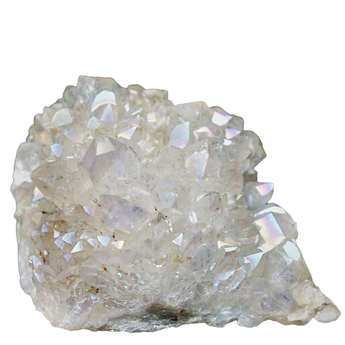 Angel Aura Quartz Cluster (147g) – Lightwork, Spiritual Clarity & Angelic Connection - Heavenly Crystals Online