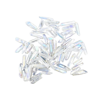 Angel Aura Quartz Gridding Points (50g) in Organza Pouch – Lightwork, Spiritual Clarity & Angelic Connection - Heavenly Crystals Online