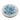 Aqua Aura Quartz Tumbled Stone - Dipped in Gold USA - Genuine - Heavenly Crystals Online