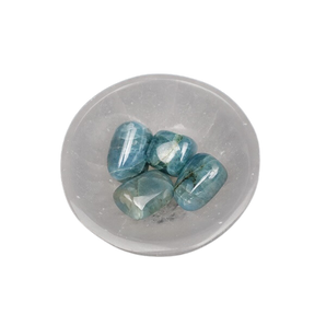 Aquamarine Tumbled Stone - Soothing Energy, Balance & Inner Peace - Heavenly Crystals Online