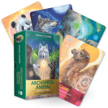 Archangel Animal Oracle Cards - Diana Cooper - Sacred Animal Wisdom & Angelic Guidance - Heavenly Crystals Online