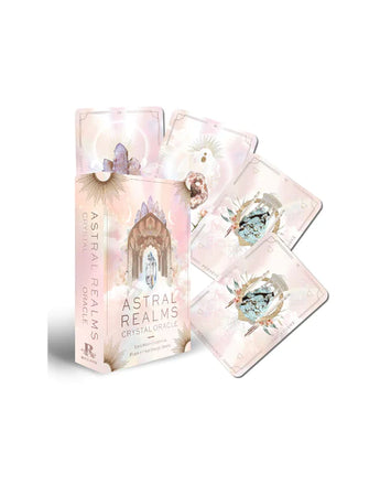 Astral Realms Crystal Oracle - Dark Moon Crystals & Prism + Fleur - Crystal Wisdom, Astral Energy & Intuitive Activation - Heavenly Crystals Online
