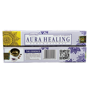 Aura Healing Incense Stick – Spiritual Energy Cleanse & Meditation Aid - Heavenly Crystals Online