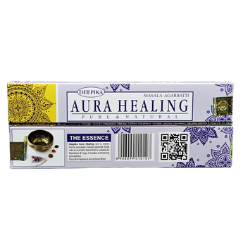 Aura Healing Incense Stick – Spiritual Energy Cleanse & Meditation Aid - Heavenly Crystals Online